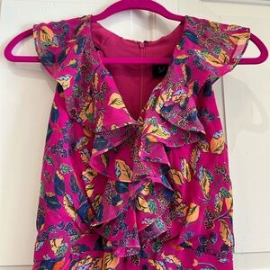 Flirty Vibrant Pink Mini Dress from Neiman Marcus-NWT